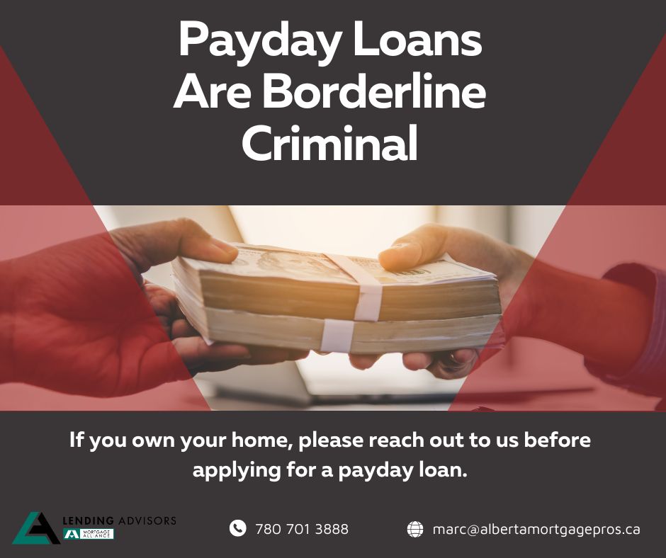 Payday Loans Are Borderline Criminal